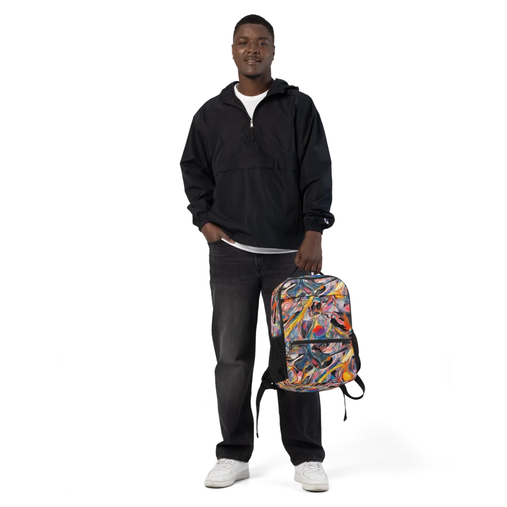 Brazen Rhapsody on Utility Backpack — Front