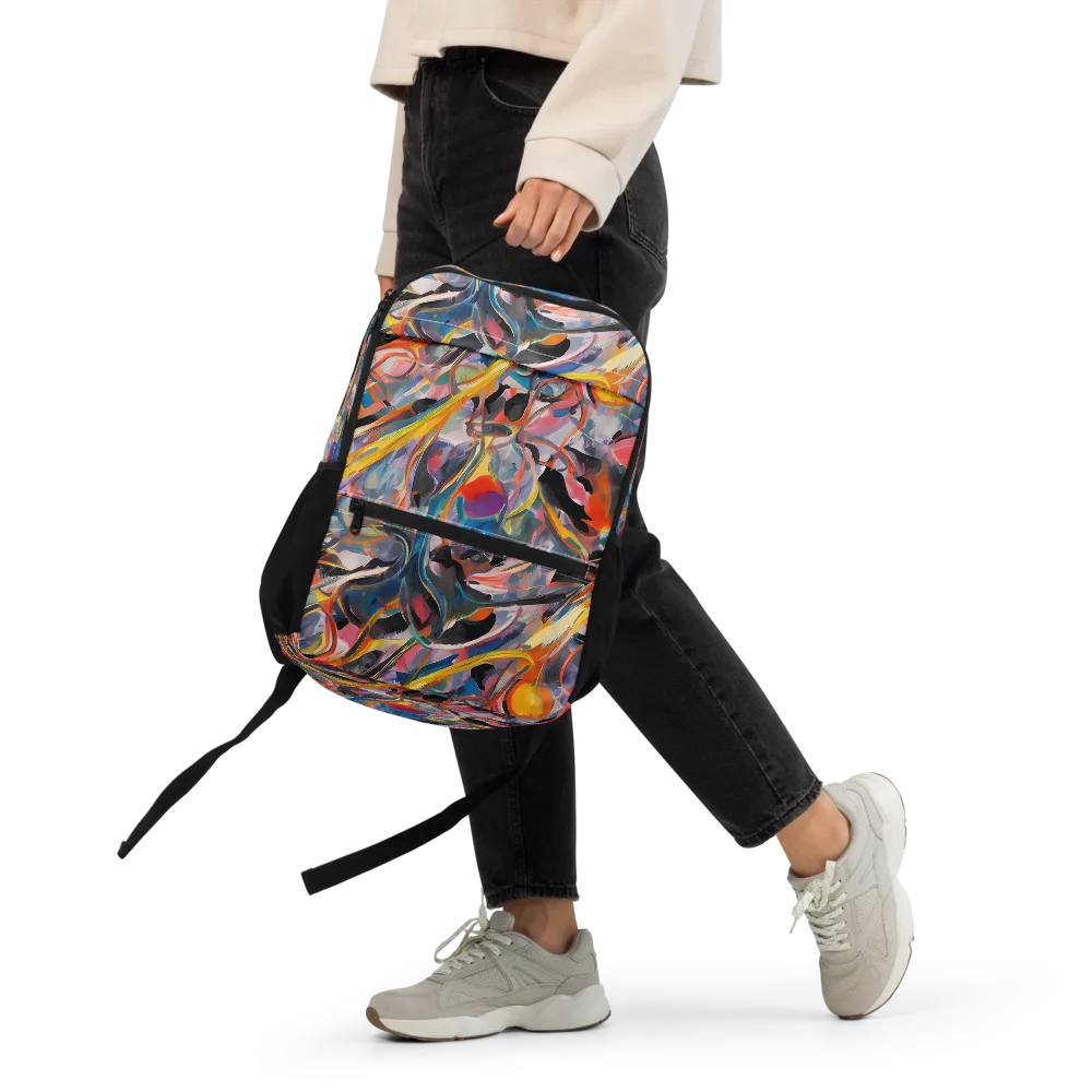 Brazen Rhapsody on Utility Backpack — Front