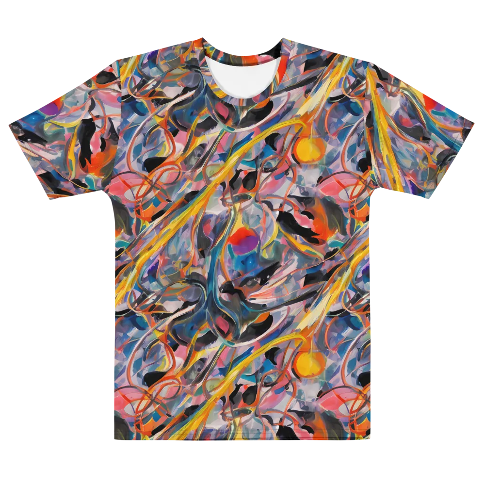 Brazen Rhapsody on Men's Cotton Crew Neck T-Shirt — Front