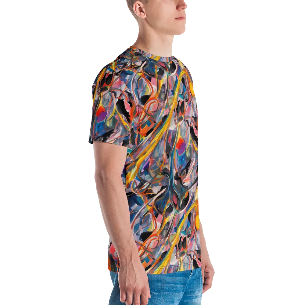 Brazen Rhapsody on Men's Crew Neck T-Shirt — Right