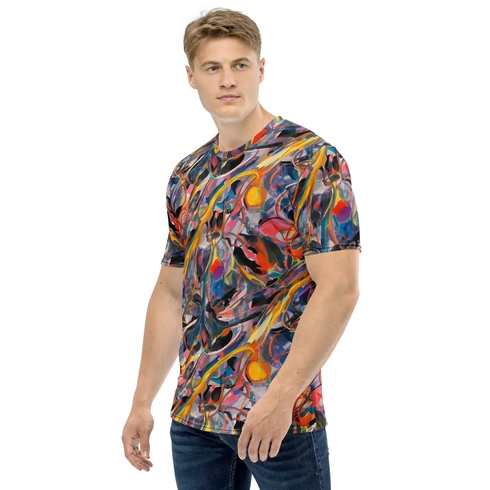 Brazen Rhapsody on Men's Crew Neck T-Shirt — Left
