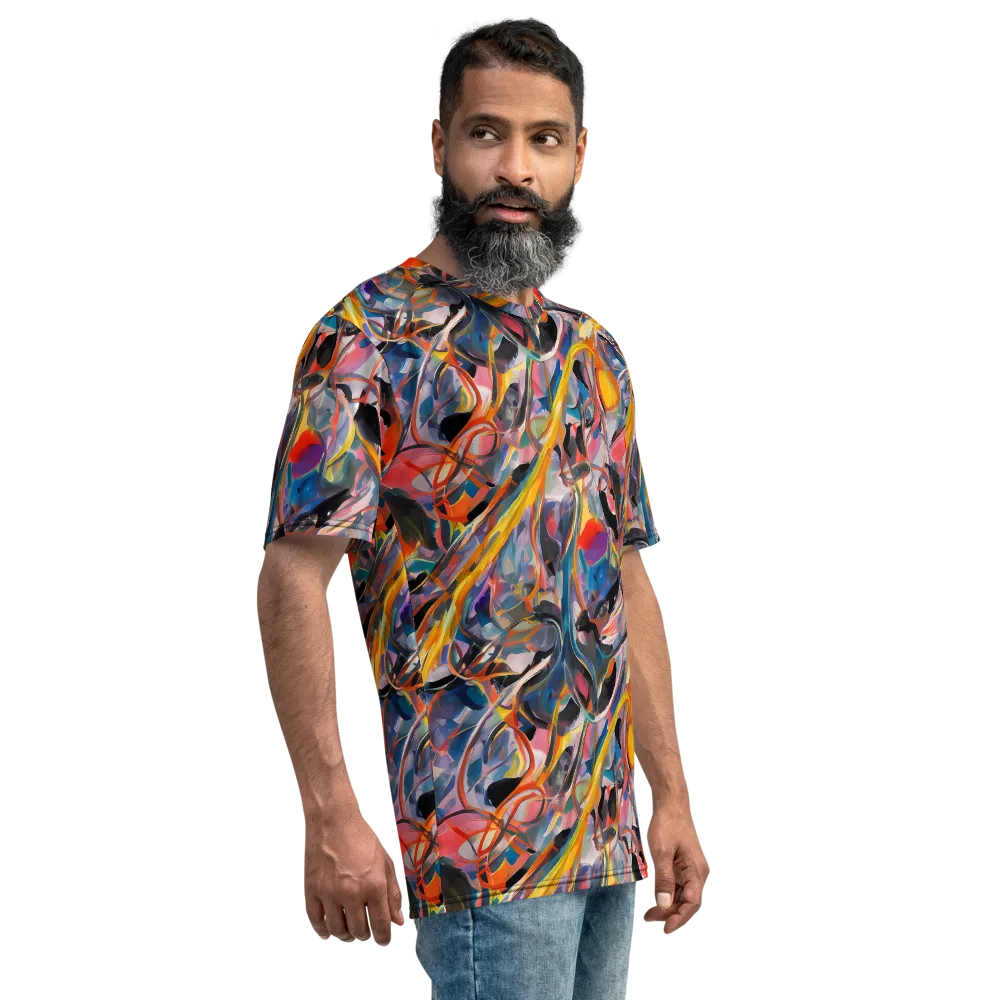 Brazen Rhapsody on Men's Crew Neck T-Shirt — Right