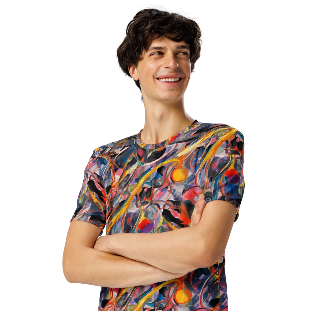 Brazen Rhapsody on Men's Crew Neck T-Shirt — Left Front