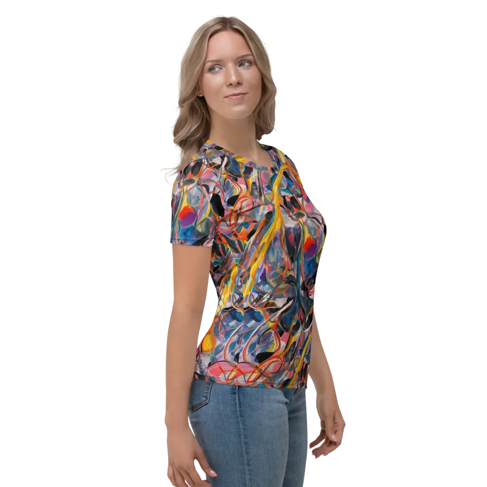 Brazen Rhapsody on Women's Crew Neck T-Shirt — Right
