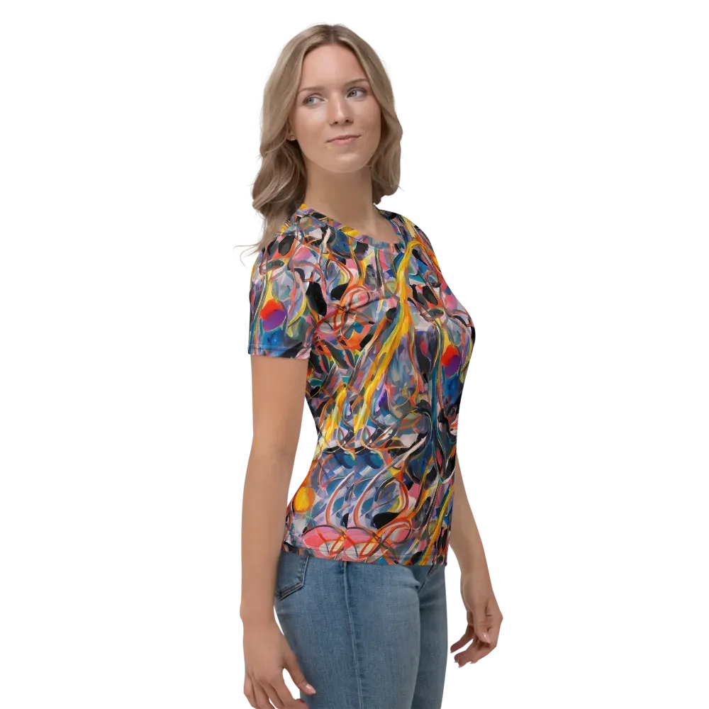 Brazen Rhapsody on Women's Crew Neck T-Shirt — Right