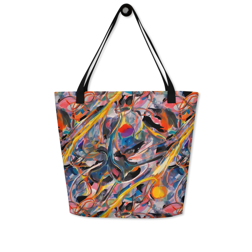Brazen Rhapsody on Large Tote Bag W/ Pocket — Front