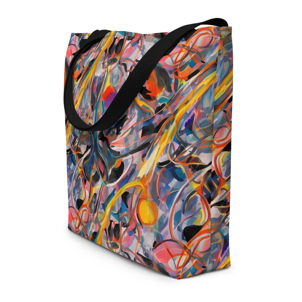 Brazen Rhapsody on Large Tote Bag W/ Pocket — Front