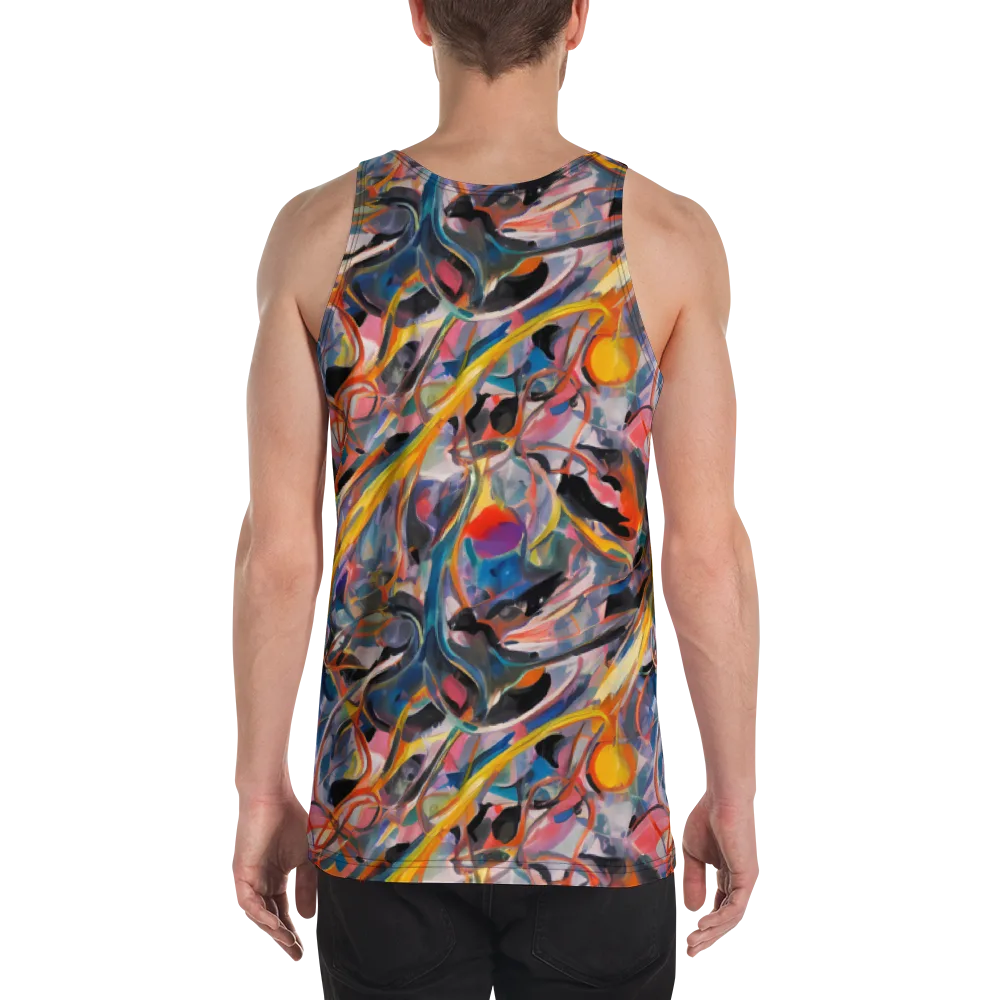 Brazen Rhapsody on Men's Tank Top — Back