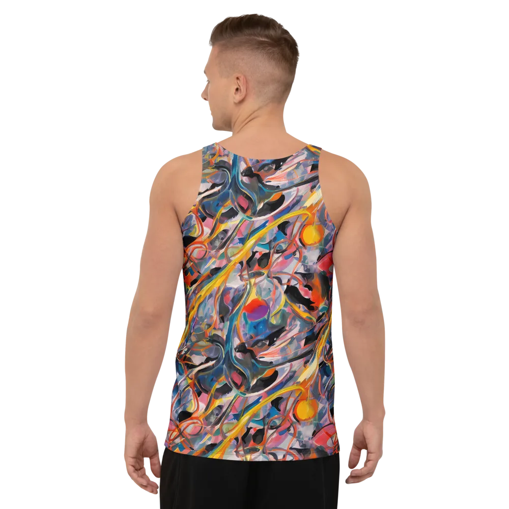 Brazen Rhapsody on Men's Tank Top — Back
