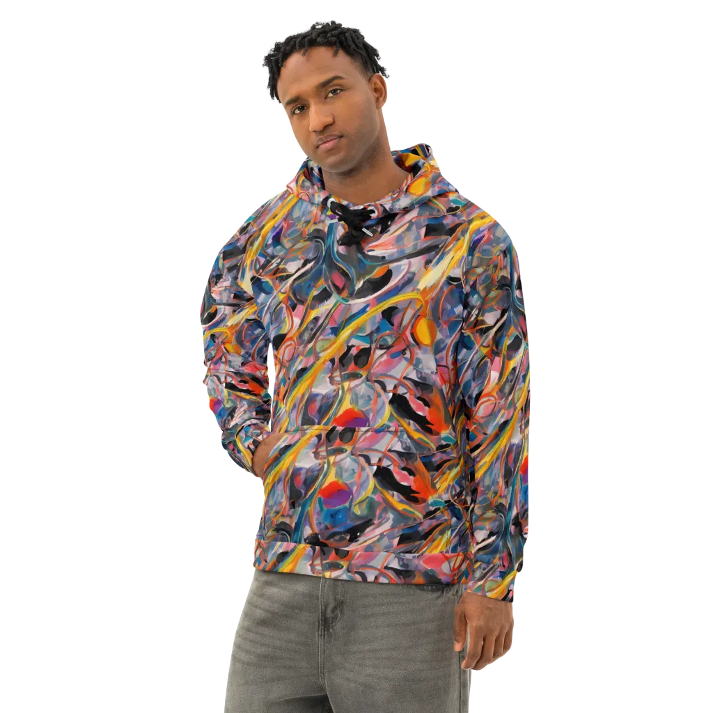 Brazen Rhapsody on Cotton Hoodie — Left Front