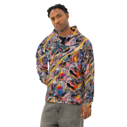 Brazen Rhapsody on a Cotton Hoodie