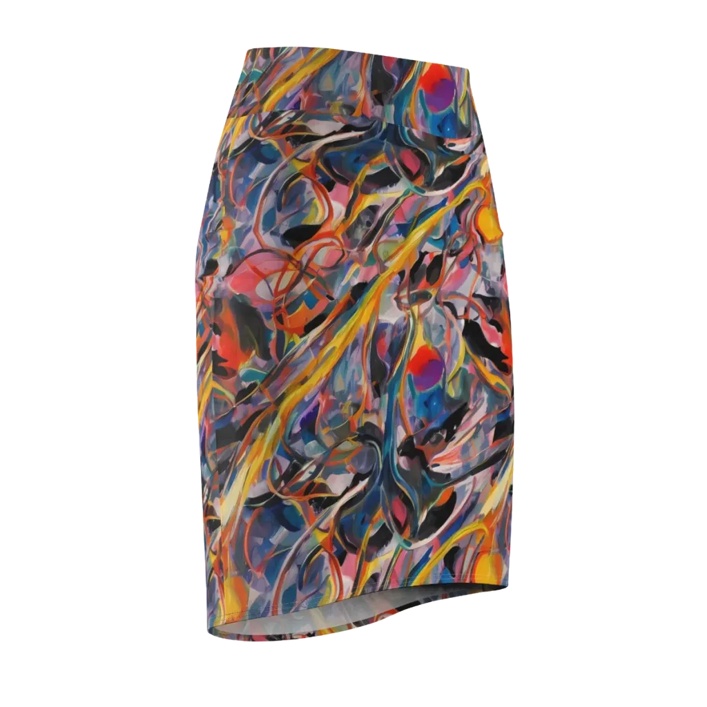 Brazen Rhapsody on Pencil Skirt — Front Side