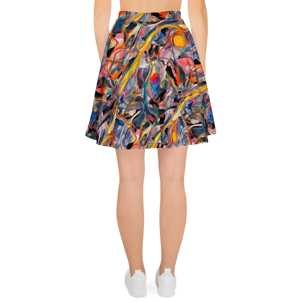 Brazen Rhapsody on Skater Skirt — Back