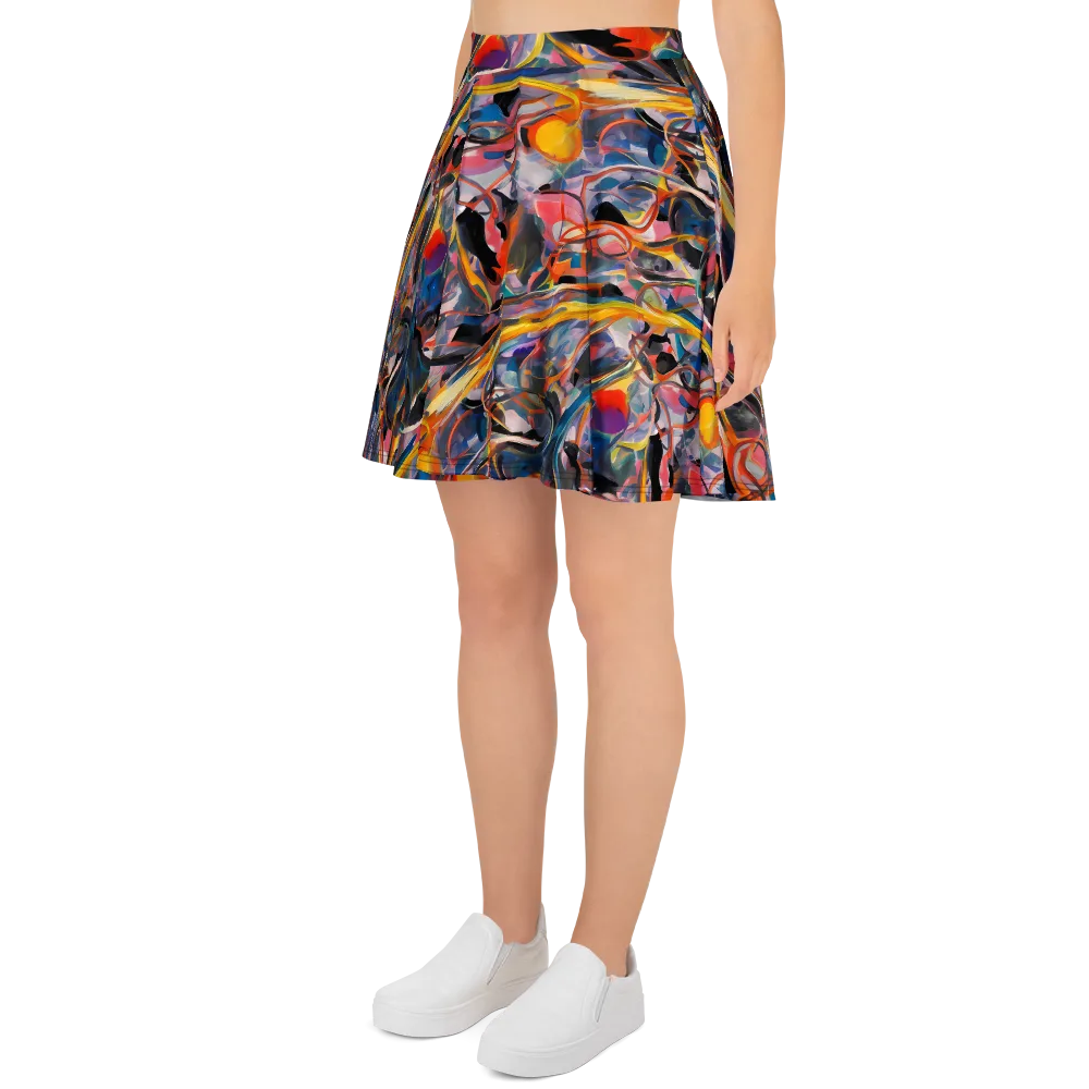 Brazen Rhapsody on Skater Skirt — Left