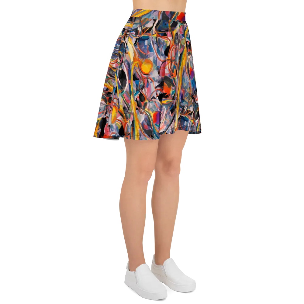 Brazen Rhapsody on Skater Skirt — Right