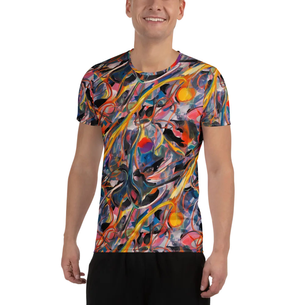 Brazen Rhapsody on Men's Athletic T-Shirt — Front