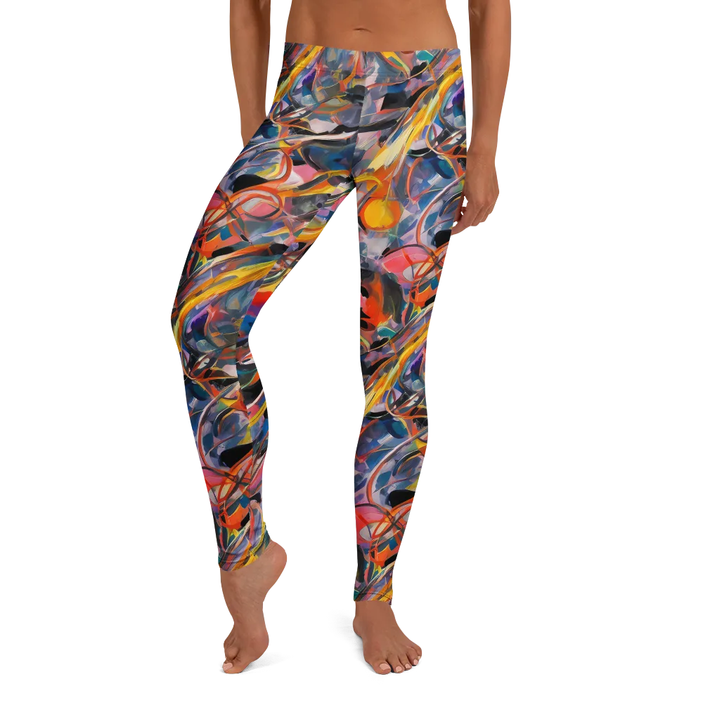 Brazen Rhapsody on Leggings — Front