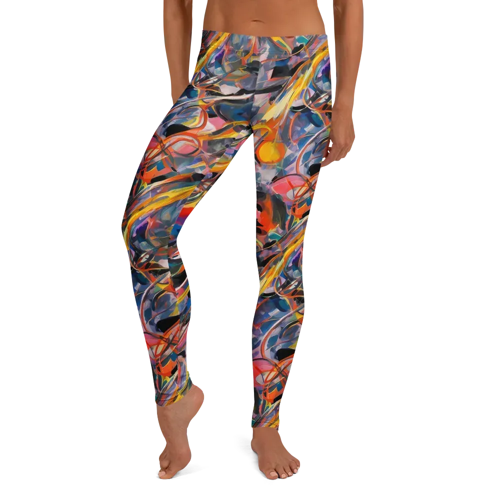 Brazen Rhapsody on Leggings — Front