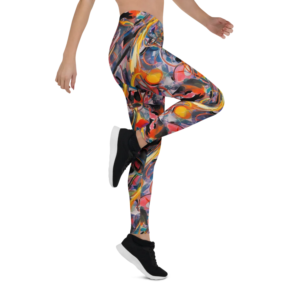 Brazen Rhapsody on Leggings — Right