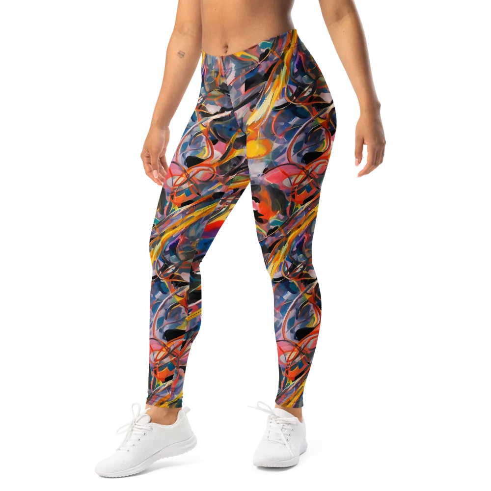 Brazen Rhapsody on Leggings — Left Front
