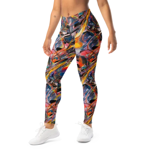 Brazen Rhapsody on a Leggings