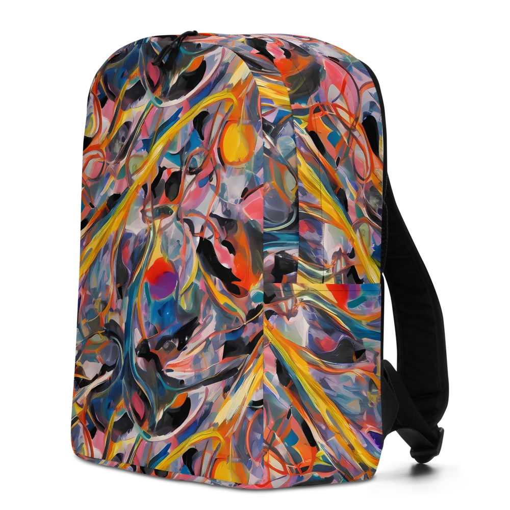 Brazen Rhapsody on Minimalist Backpack — Left