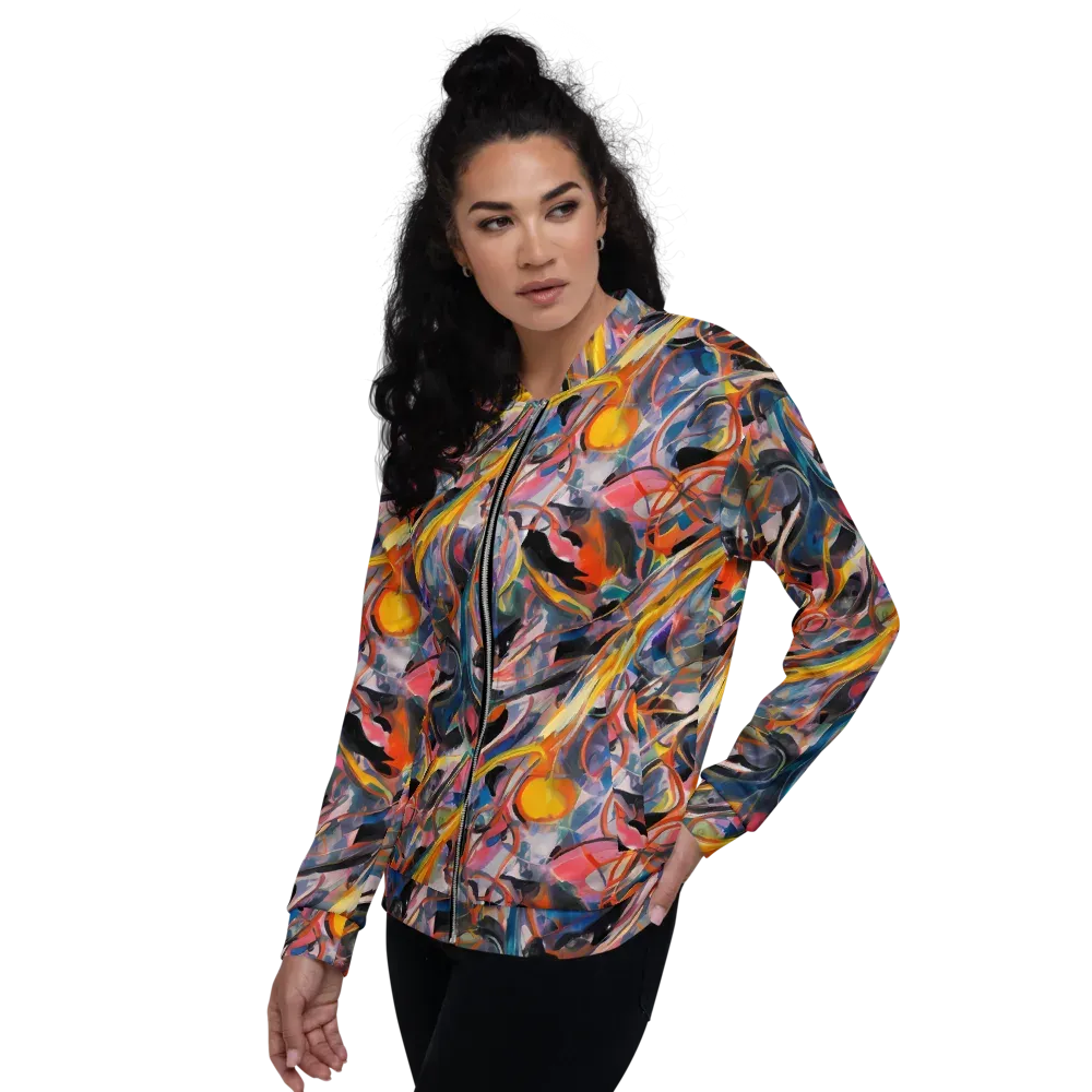 Brazen Rhapsody on Bomber Jacket — Left