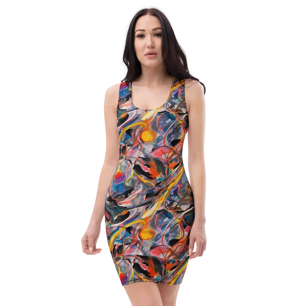 Brazen Rhapsody on Bodycon Dress — Front