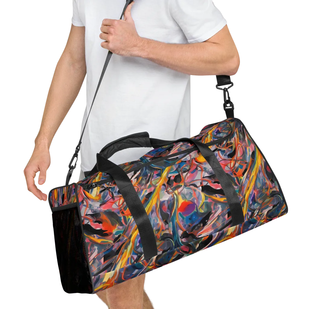 Brazen Rhapsody on Duffle Bag — Right Front