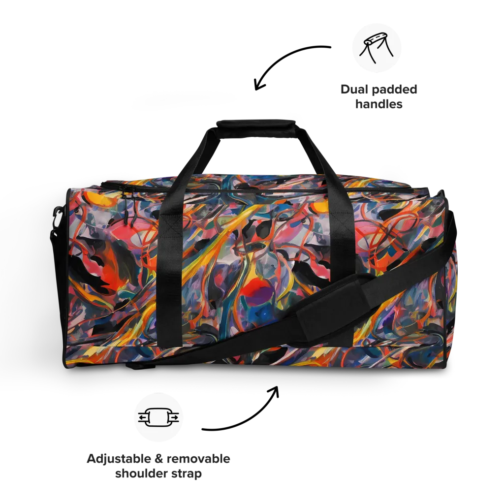 Brazen Rhapsody on Duffle Bag — Front