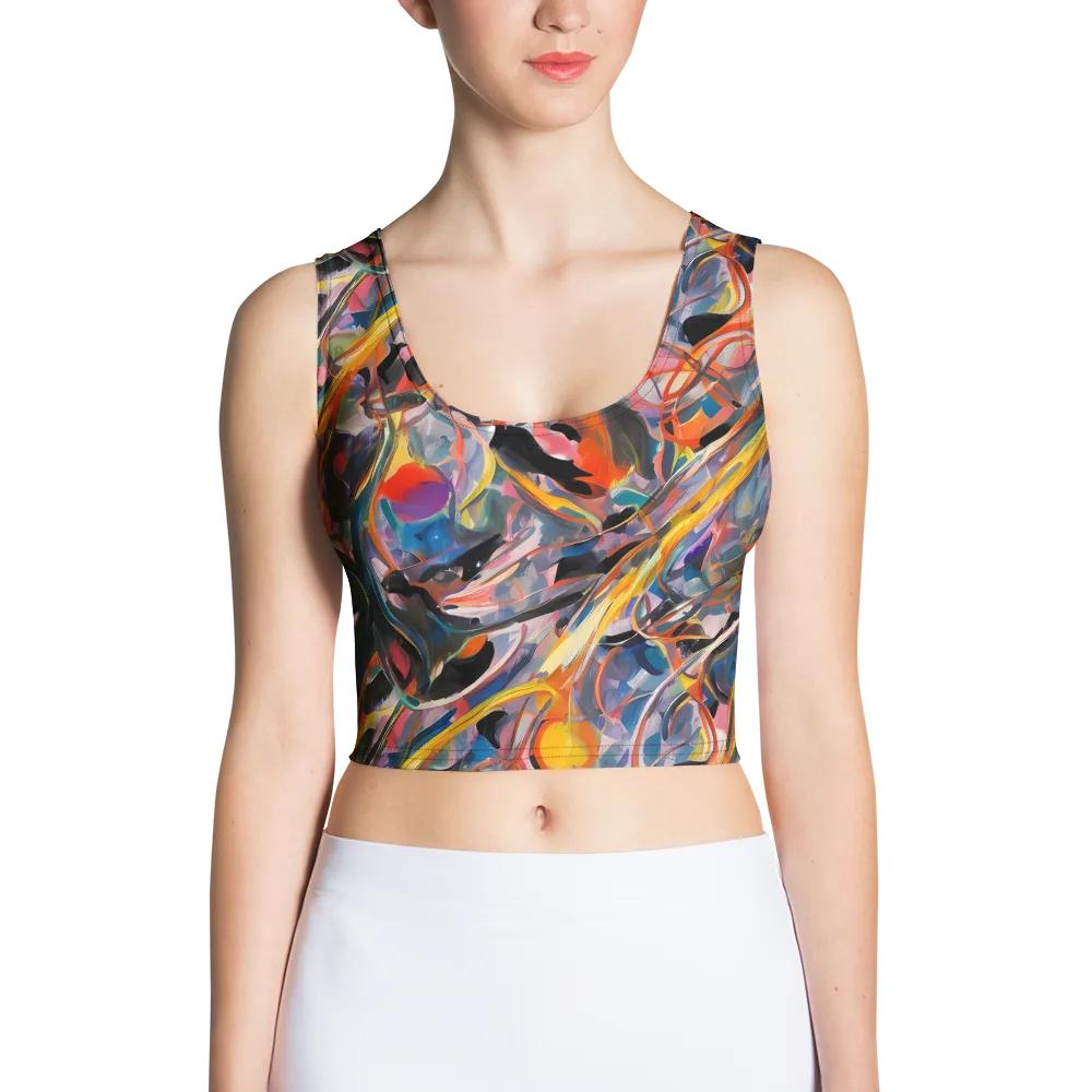 Brazen Rhapsody on Crop Top — Front
