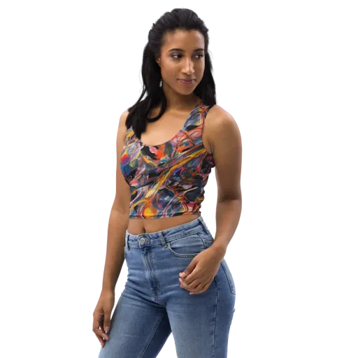 Brazen Rhapsody on a Crop Top