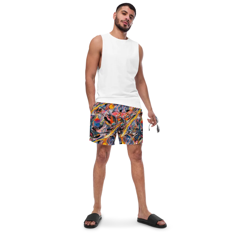Brazen Rhapsody on Swim Trunks — Front