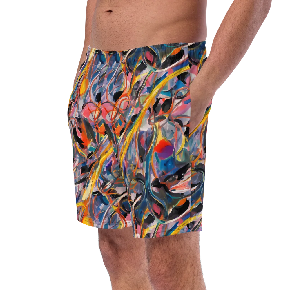 Brazen Rhapsody on Swim Trunks — Left Front