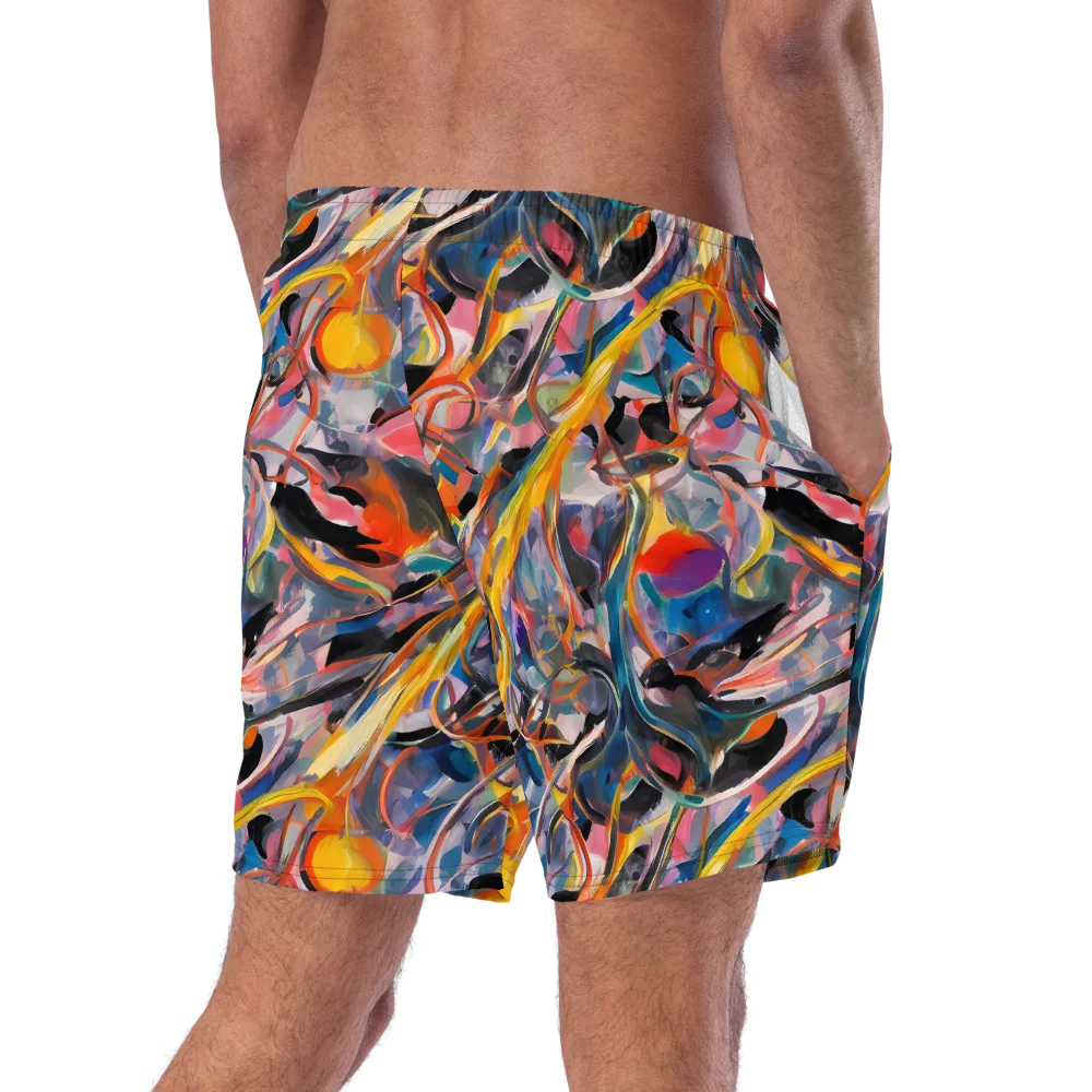 Brazen Rhapsody on Swim Trunks — Right Back