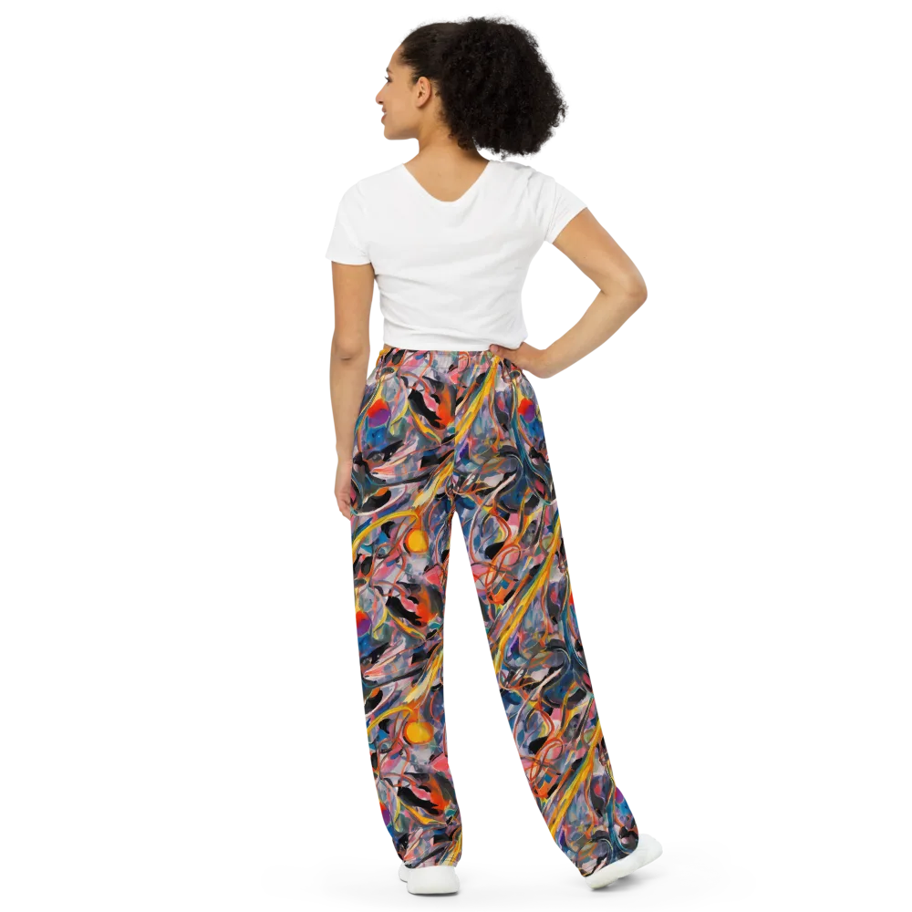 Brazen Rhapsody on Wide-Leg Pants — Back