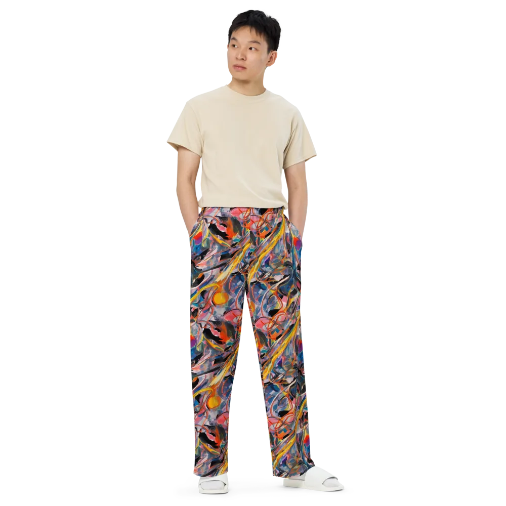 Brazen Rhapsody on Wide-Leg Pants — Front