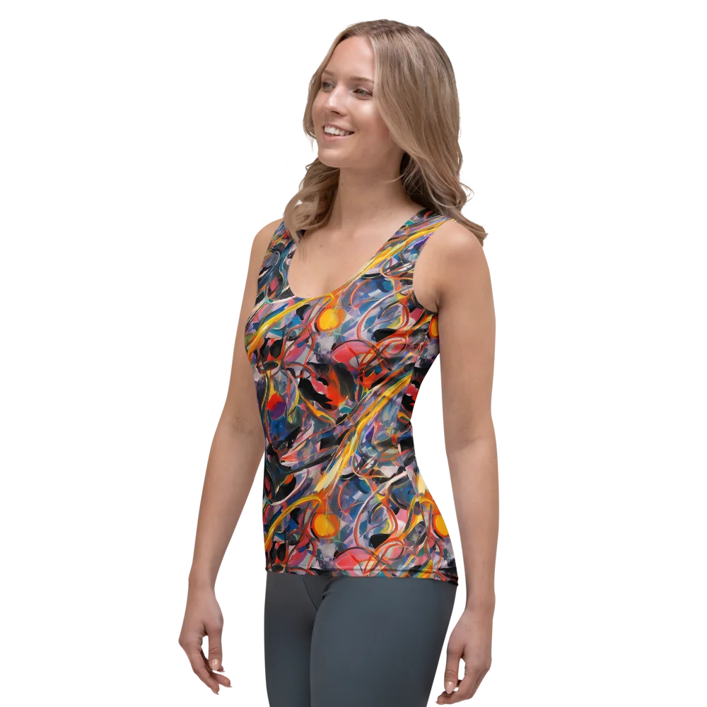 Brazen Rhapsody on Women's Tank Top — Left Front