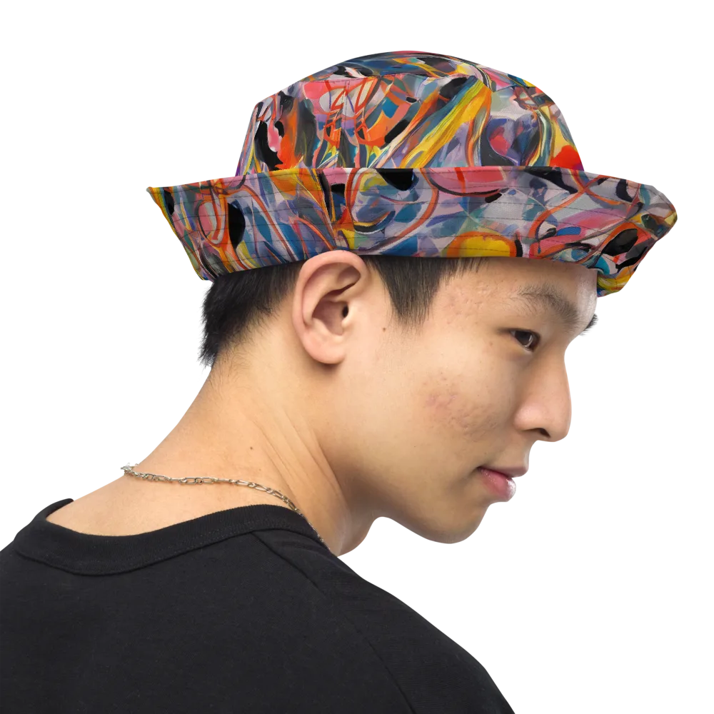 Brazen Rhapsody on Reversible Bucket Hat — Right Outside