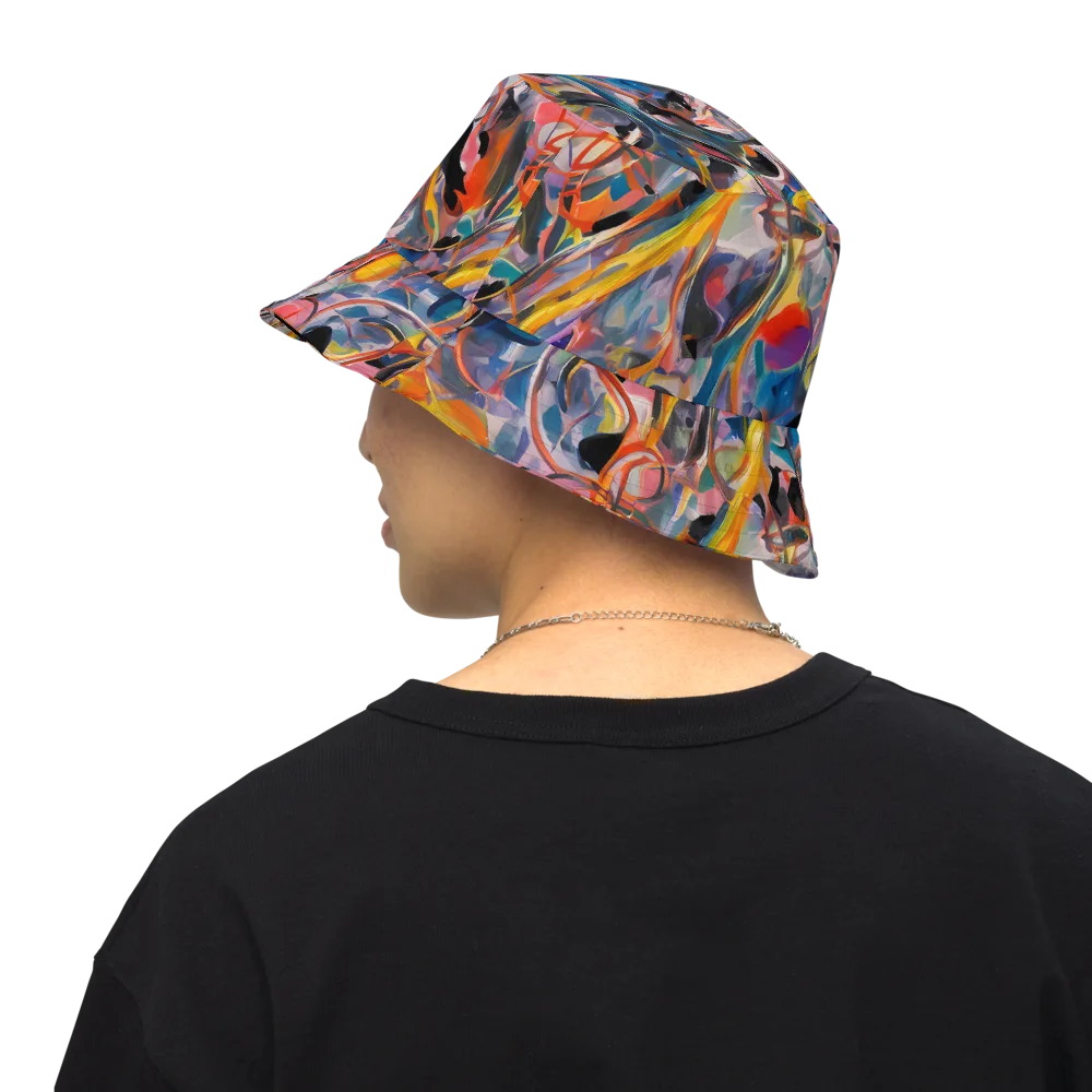Brazen Rhapsody on Reversible Bucket Hat — Back Inside