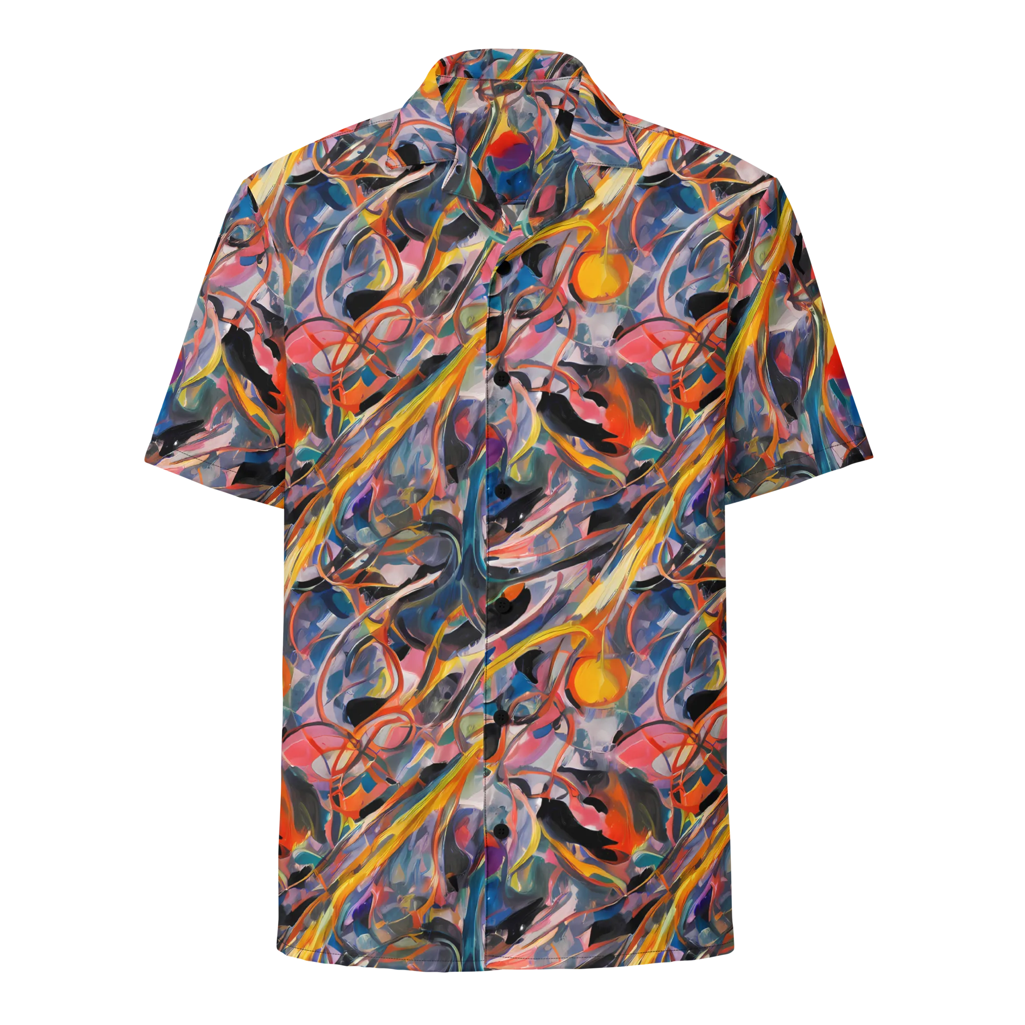 Brazen Rhapsody on Button Shirt — Front