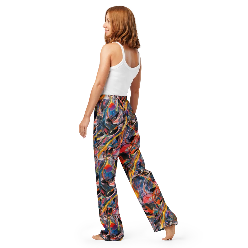 Brazen Rhapsody on Women's Pajama Pants — Back