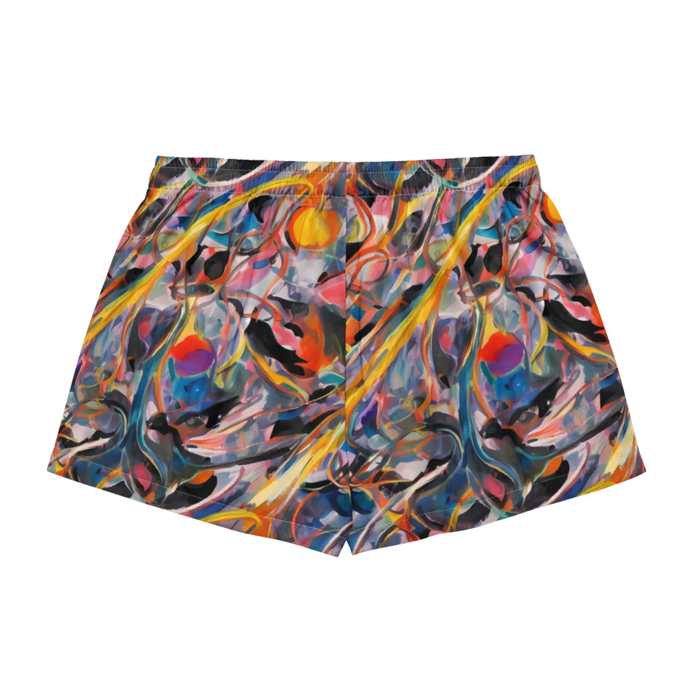 Brazen Rhapsody on Women's Pajama Shorts — Back