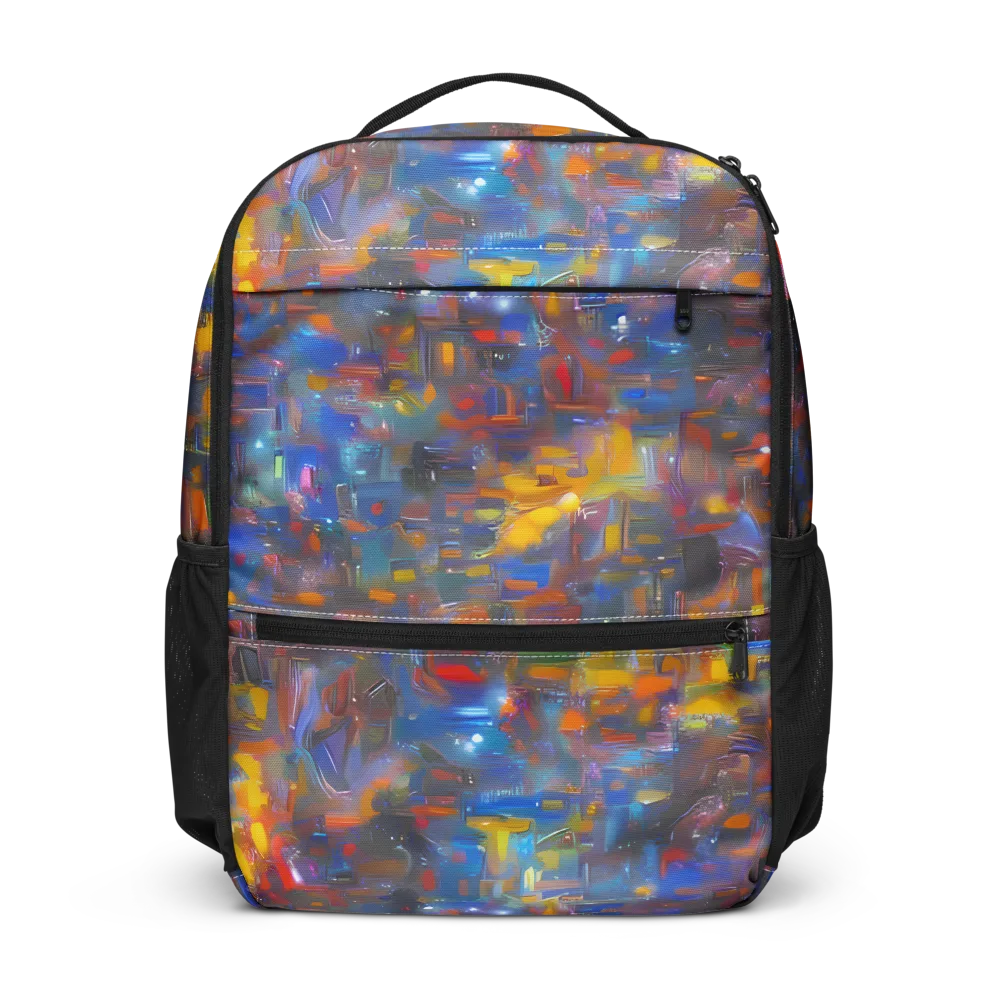 Abstract Conflux on Utility Backpack — Front