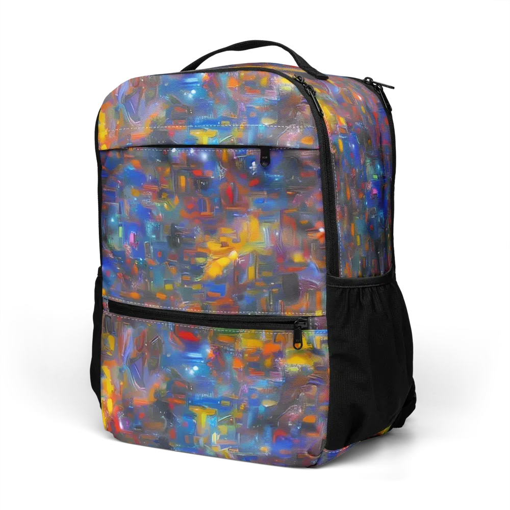 Abstract Conflux on Utility Backpack — Left Front