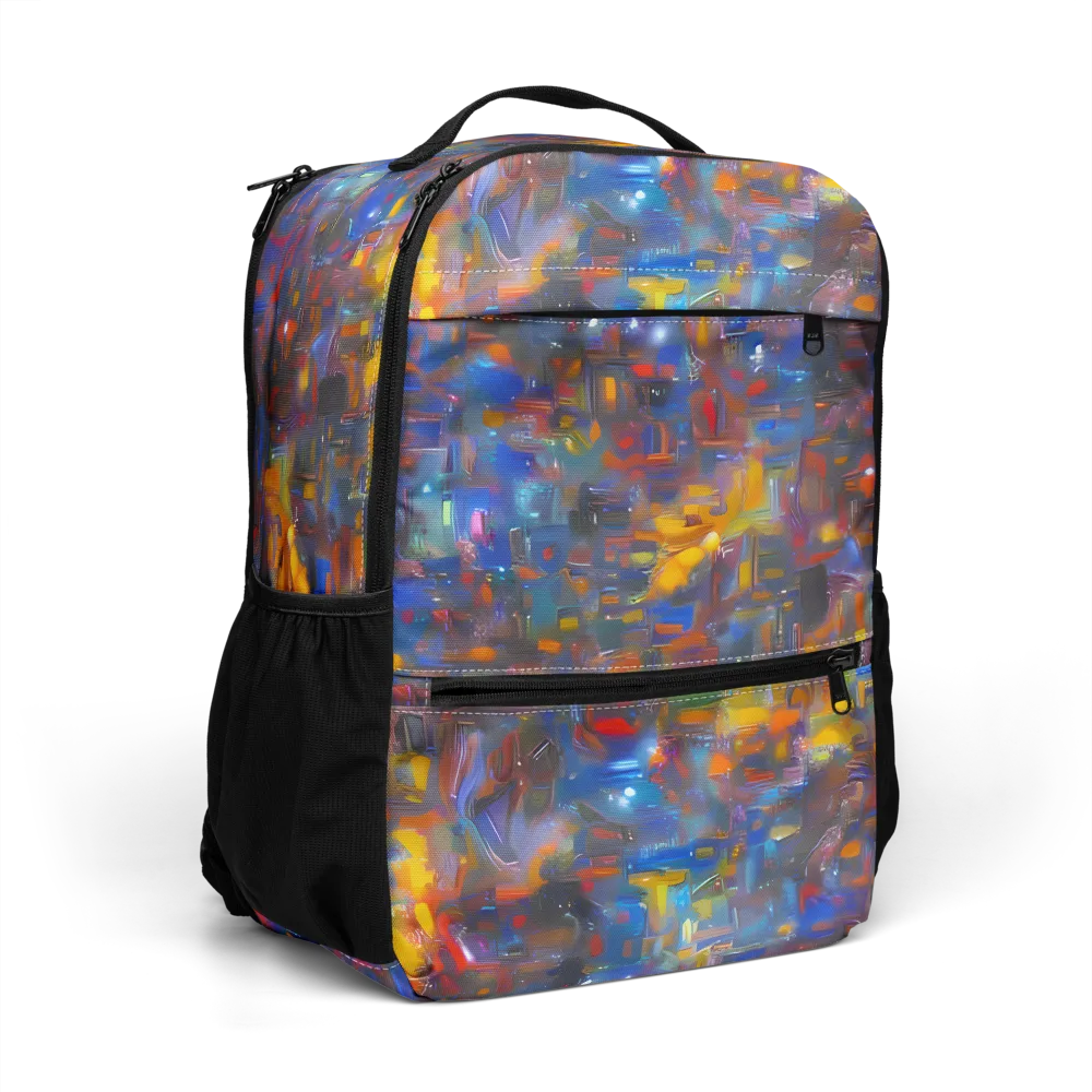 Abstract Conflux on Utility Backpack — Right Front
