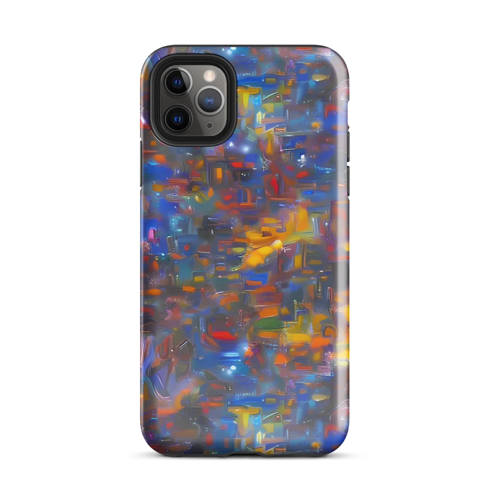 Abstract Conflux on Tough Case for iPhone® — Front