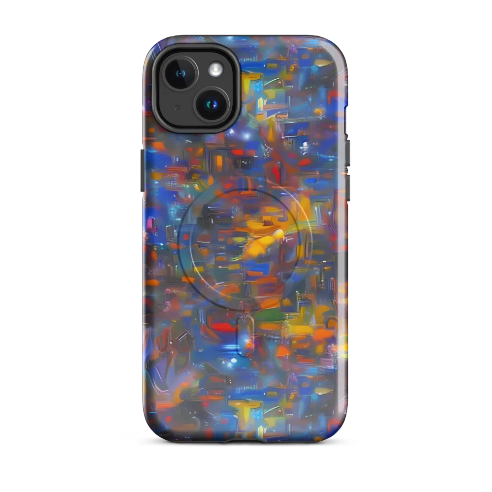 Abstract Conflux on MagSafe Tough Case for iPhone® — Front
