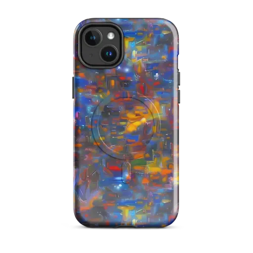 Abstract Conflux on a MagSafe Tough Case for iPhone®