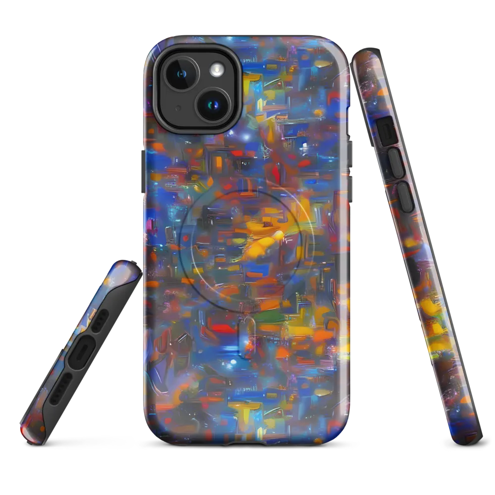 Abstract Conflux on MagSafe Tough Case for iPhone® — Front